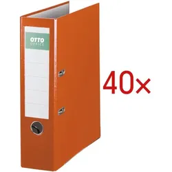 OTTO Office 40x Ordner »Exclusive I« orange, 8x32x28.5 cm