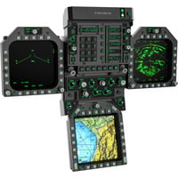 FMP18 Panel Bundle, Instrumentenpanel schwarz