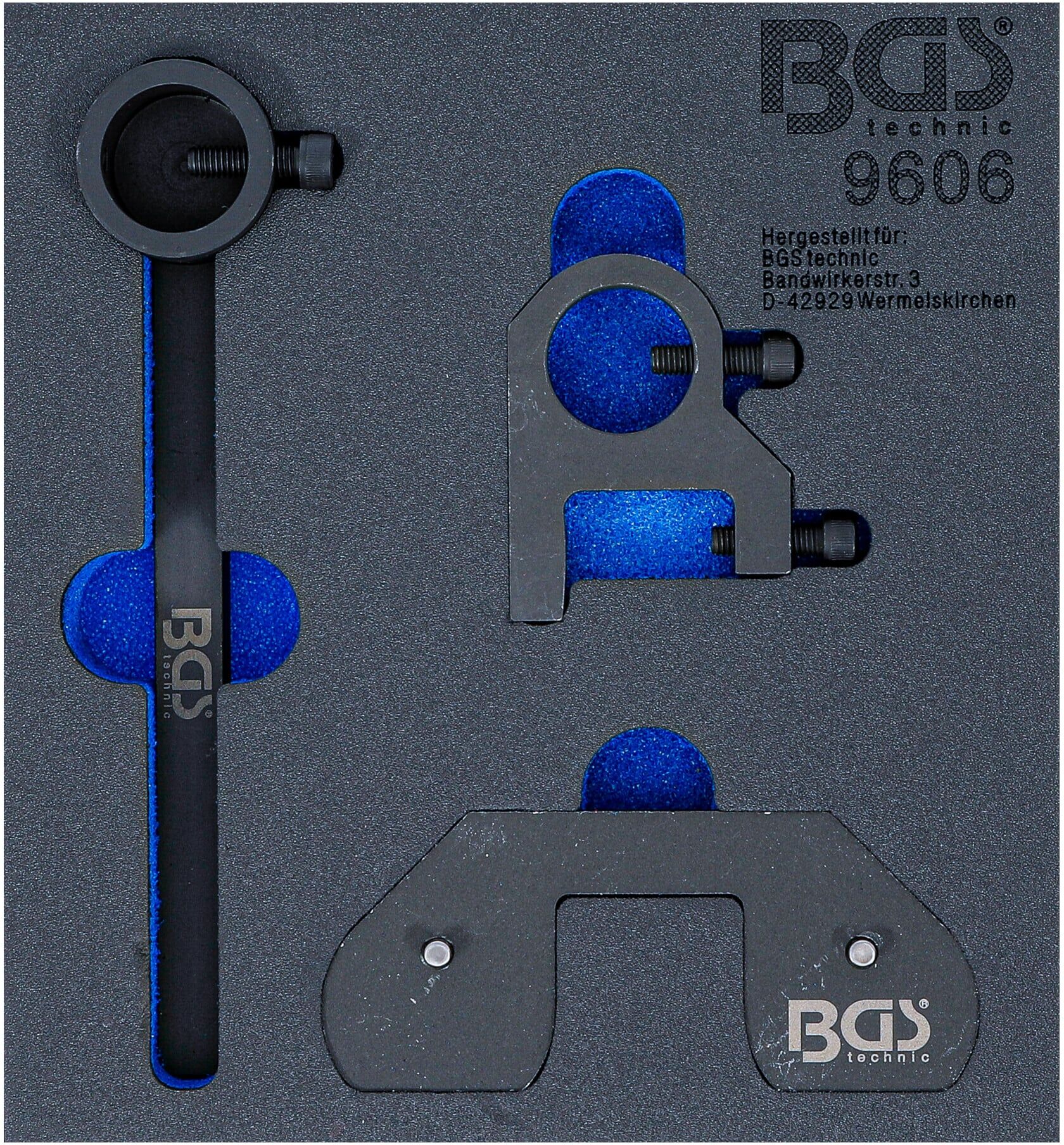 BGS Ausgleichswellen-Einstellwerkzeug-Satz für Land Rover, Citroen, Mitsubishi, Peugeot, Ford 2.2 DOHC Diesel-Motoren ; BGS technic (9606)