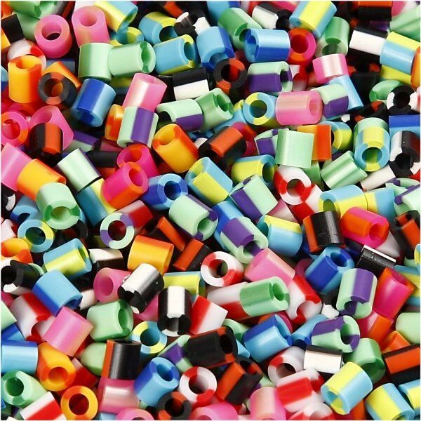 Nabbi Rørperler   10000 Stk.   Stribet
