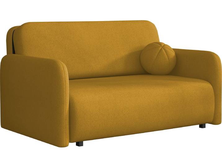 MIRJAN24 Sofa Viva Sun III, Schlafsofa mit Schlaffunktion und Bettkasten, 3-Sitzer (Farbe: Velo 626)