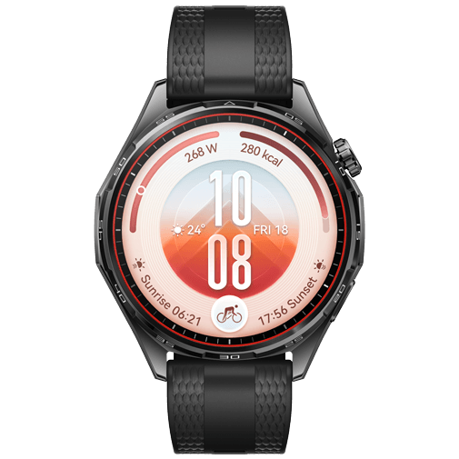 Huawei Watch GT 7 46mm Grau (Schwarzes Armband)