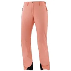 Salomon, Damen, Skihosen, Warm Ambition Snowboard-Skihose (XS), Rot, Pink, Orange