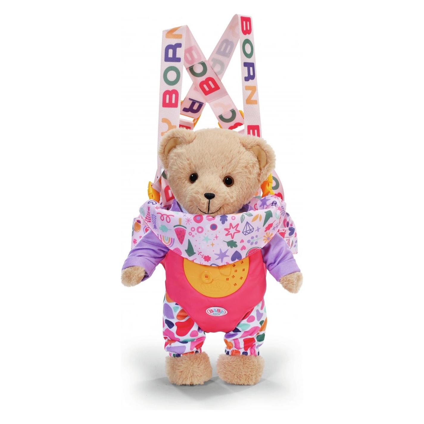 Zapf Creation Zapf BABY born Baby Carrier Pinplay Puppentrage (837603)