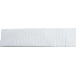 Kopp 353700046 Abdeckstreifen für Verteilerkästen (Blindabdeckung), für 12 Pole  - 10 Stück
