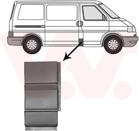 Van Wezel Seitenwand 5874116 B-Säule