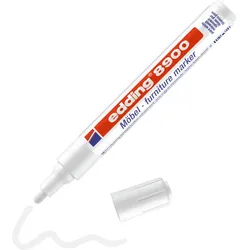 edding 8900 Möbelmarker weiß 1.5 - 2.0 mm Schreibfarbe: Weiß