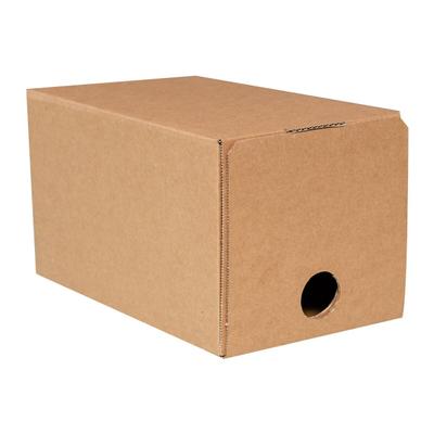 VEPATIM 10 Karton für Bag in Box 5 Liter 168x155x256mm braun