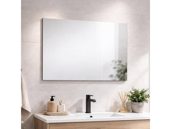 Kiamami Valentina Miroir avec Bordure à Bord Lisse 60x80 réversible