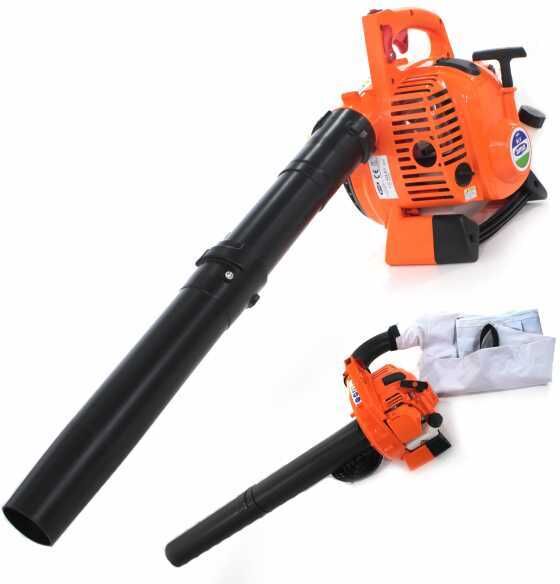 Ama AG4-BLV - Soffiatore aspiratore a scoppio 3in1 - Motore 4 tempi