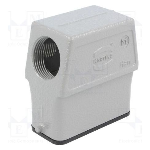 Harting Plug housing, metal, angled, M25, 19200100546 (19200100546)