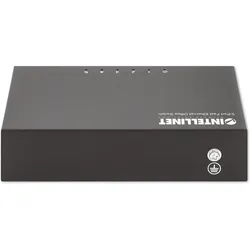 Intellinet 5Port Fast Ethernet Office Switch (5 Ports), Netzwerk Switch, Schwarz