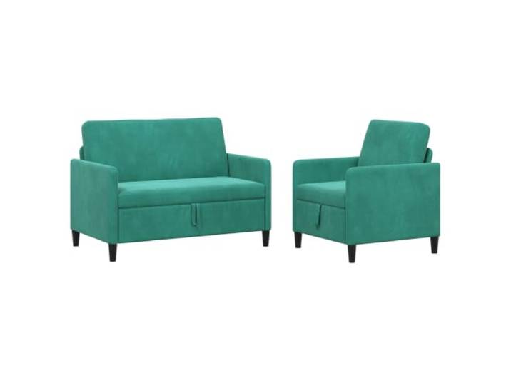 PUGYNBK Sofa mit Aufbewahrung, 2 Stück, Tuquesa Polyester, modern Klappsitz mit Innenraum, abnehmbarer, trockenwaschbarer Bezug, Schaumstoff- und Faserkissen, Metall- und Holzrahmen
