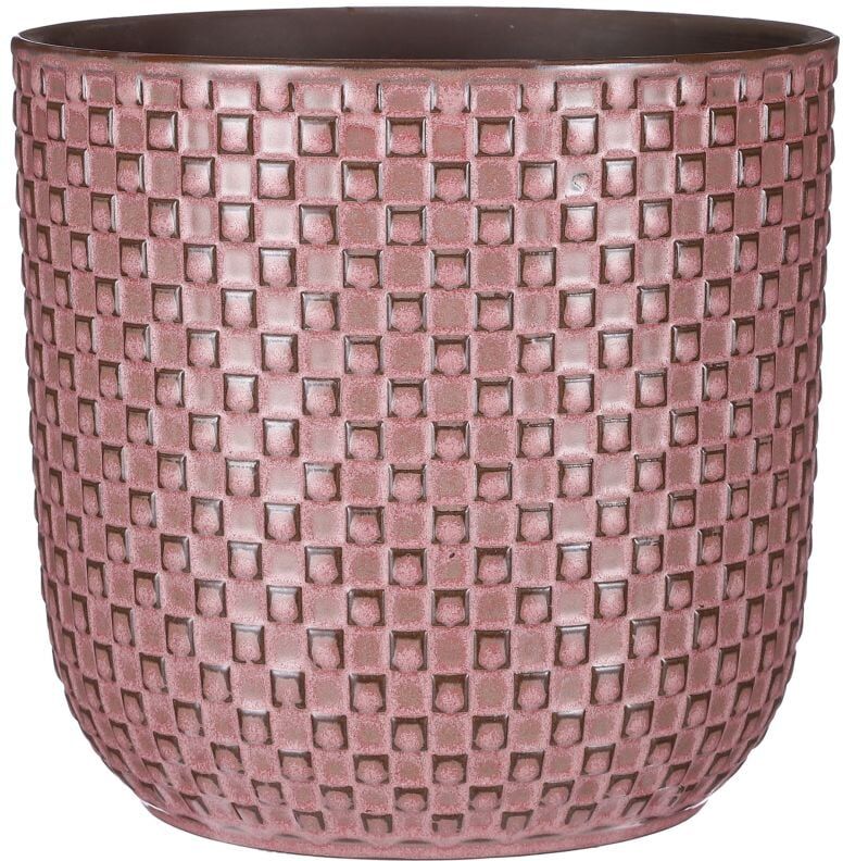 Mica Decorations Mica Blumentopf Daan Rund Ø 20,5 x 21,5 cm hellrosa
