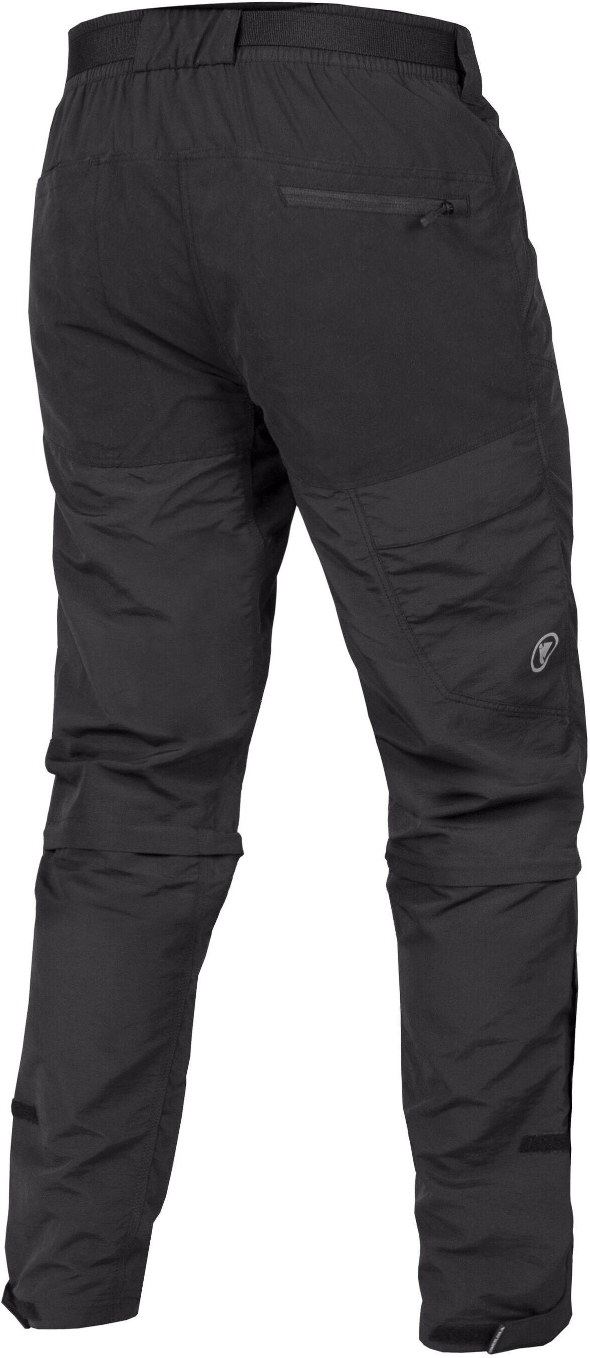 Fahrradhose ENDURA "Endura Hummvee-Hose", Herren, Gr. XL, N-Gr, schwarz, Obermaterial: 100% Nylon NY., uni, regular fit, Hosen Fahrradhose, mit Robusten Sitzbereich