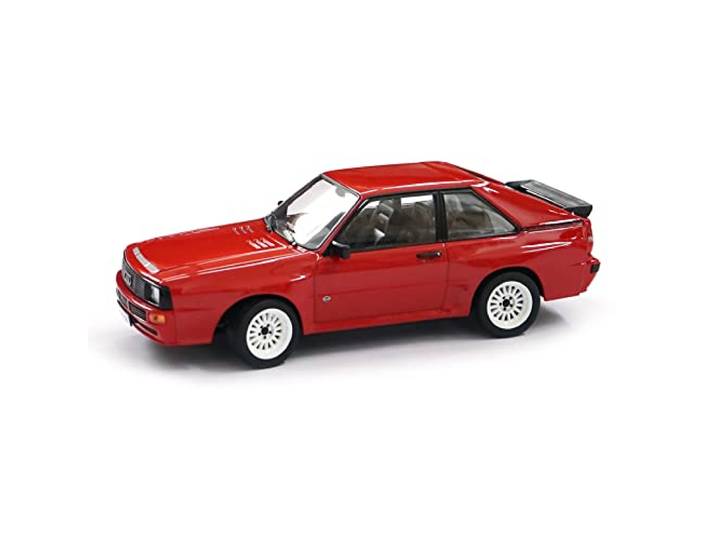 Audi A5-5013 Modellauto Sport Quattro Maßstab 1:18 Modelljahr 1985 Miniatur Modell, rot