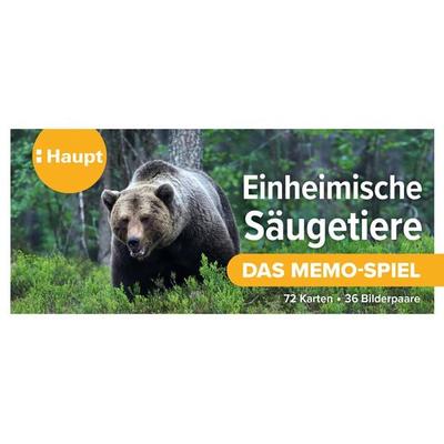 Einheimische Säugetiere – das Memo-Spiel