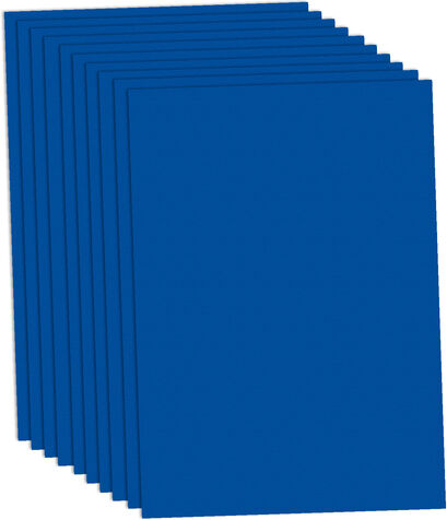 Tonzeichenpapier, dunkelblau, 50 x 70 cm, 10 Blatt