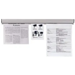 FRANKEN Klemmleiste 58 cm selbstklebend, Wandmontage