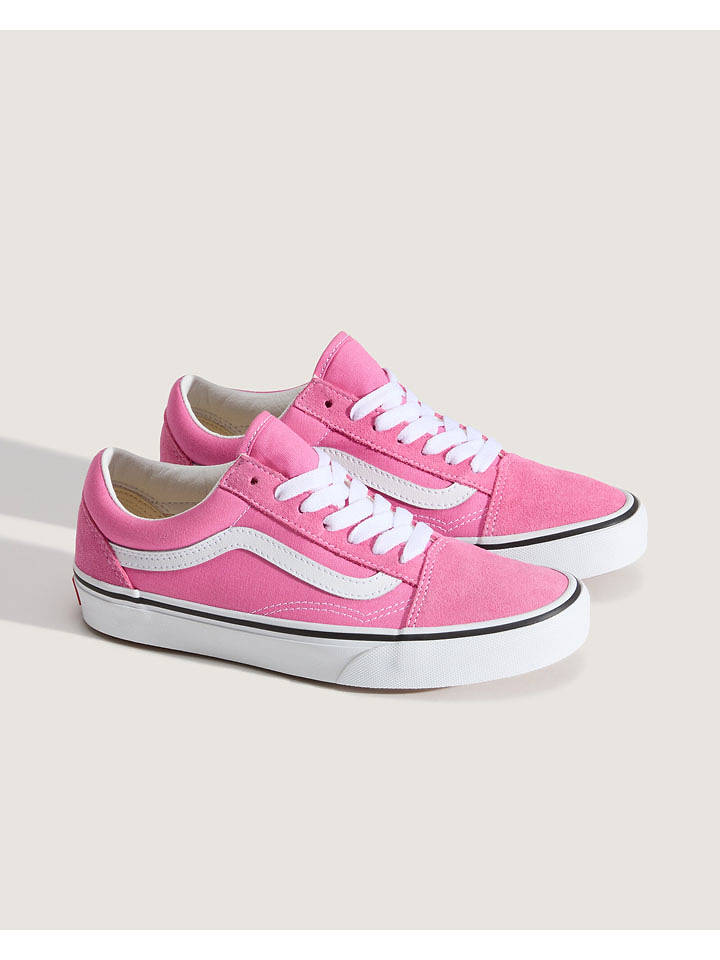 Vans Leder-Sneakers in Rosa - 36