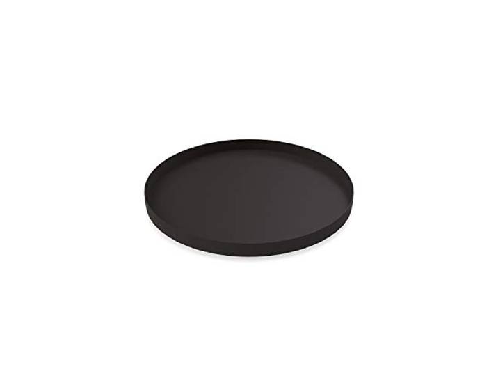 Cooee Design Plateau en acier inoxydable\, noir\, 30 cm