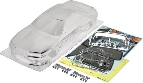 Tamiya 51365 1:10 Karosserie Nissan Skyline R32 190mm Unlackiert, nicht ausgeschnitten