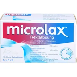 Microlax Rektallösung Klistiere 45 ML