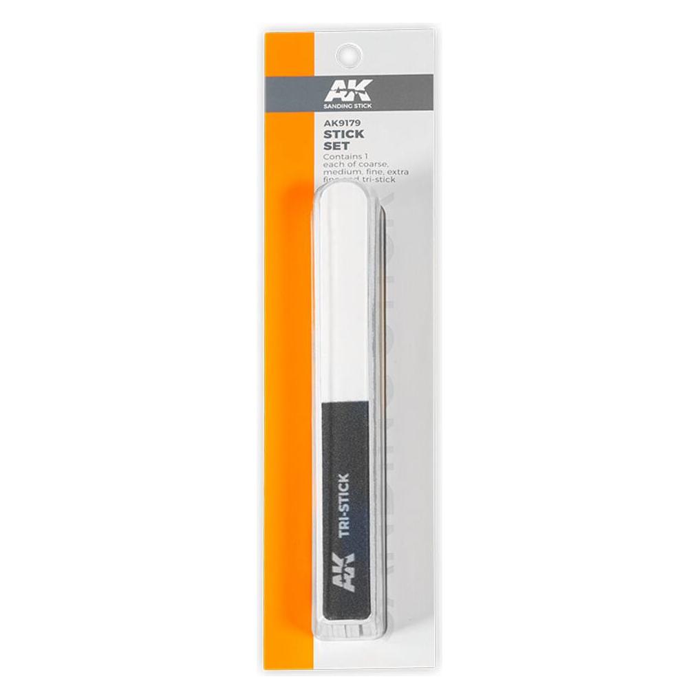 AK Interactive Sanding STICK Set / SET de lijas (AK9179)