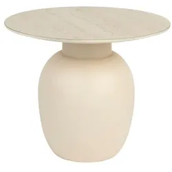 Zuiver Beistelltisch Karula Keramik Beige Travertin