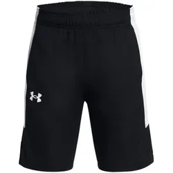 UNDER ARMOUR Zone Shorts Jungen 001 - black/white L (149-160 cm)