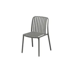 KETTLER Stapelstuhl   ¦ grau ¦ Maße (cm): B: 55 H: 80