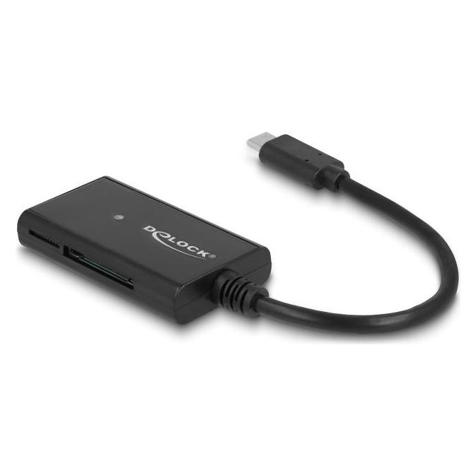 Delock USB 3.1, USB Type-C 4 Slots, schwarz (USB-C) (91740)