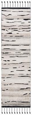 SAFAVIEH Hand-Knotted Casablanca Shag Witta Tribal Wool Rug