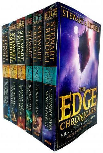 Corgi Childrens The Edge Chronicles Series 6 Books Collection Set 3 Books Of The Quint Saga And 3 Books Of Twig Saga