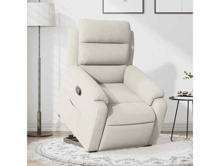 Maison Exclusive - Fauteuil inclinable Crème Velours