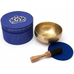 Klangschalen-Set in Box blau Meditation, Sachbücher von Klangschalen-Center GmbH