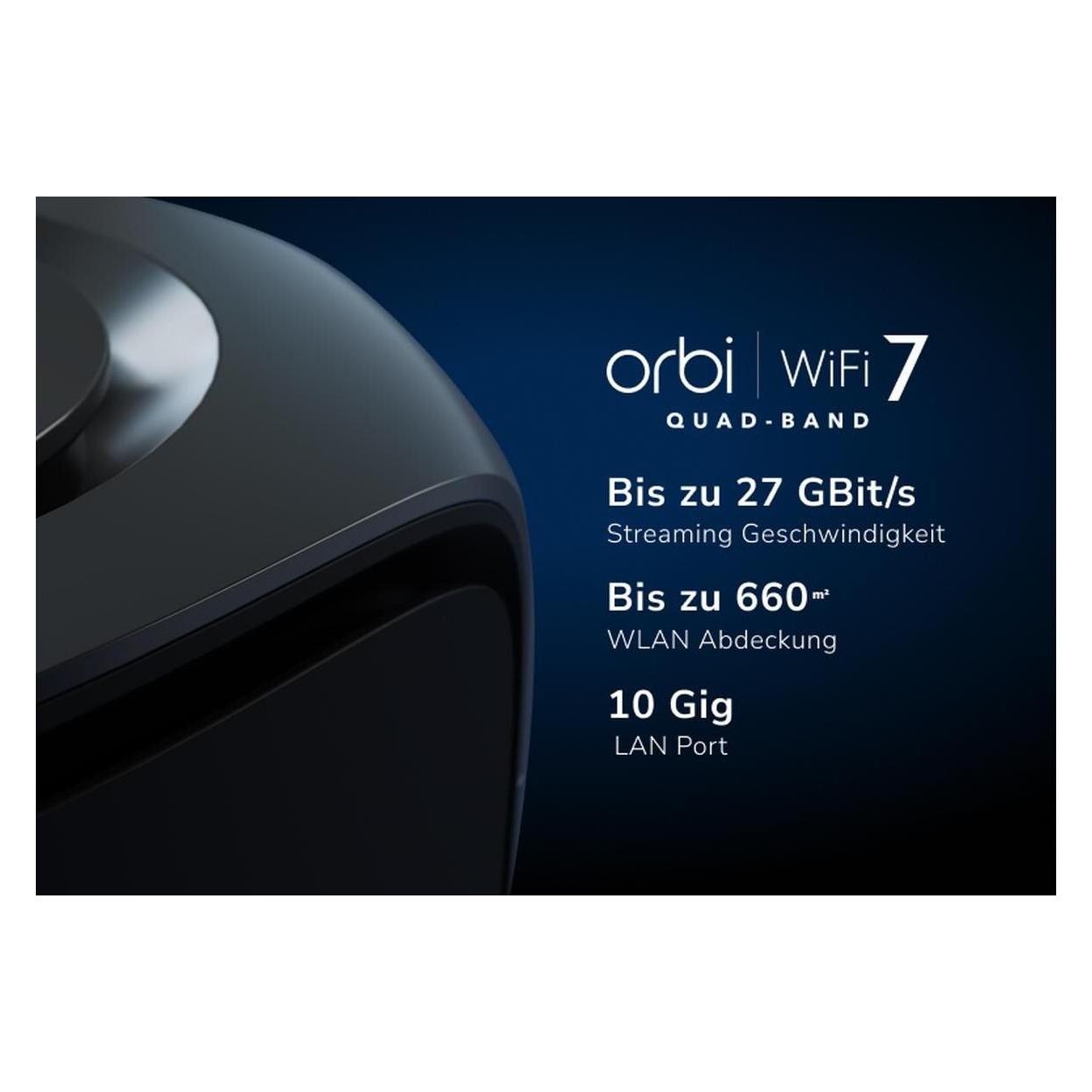 Netgear Mesh-System Orbi 970 RBE973SB-100EUS 3er Set (RBE973SB-100EUS)