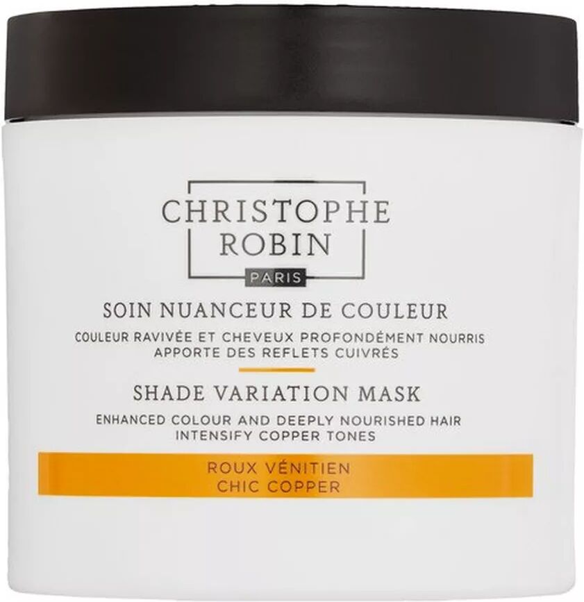 Christophe Robin - Farbnuancierende Pflege für Venezianisches Rot Haarmaske, 250 ml, Weiss