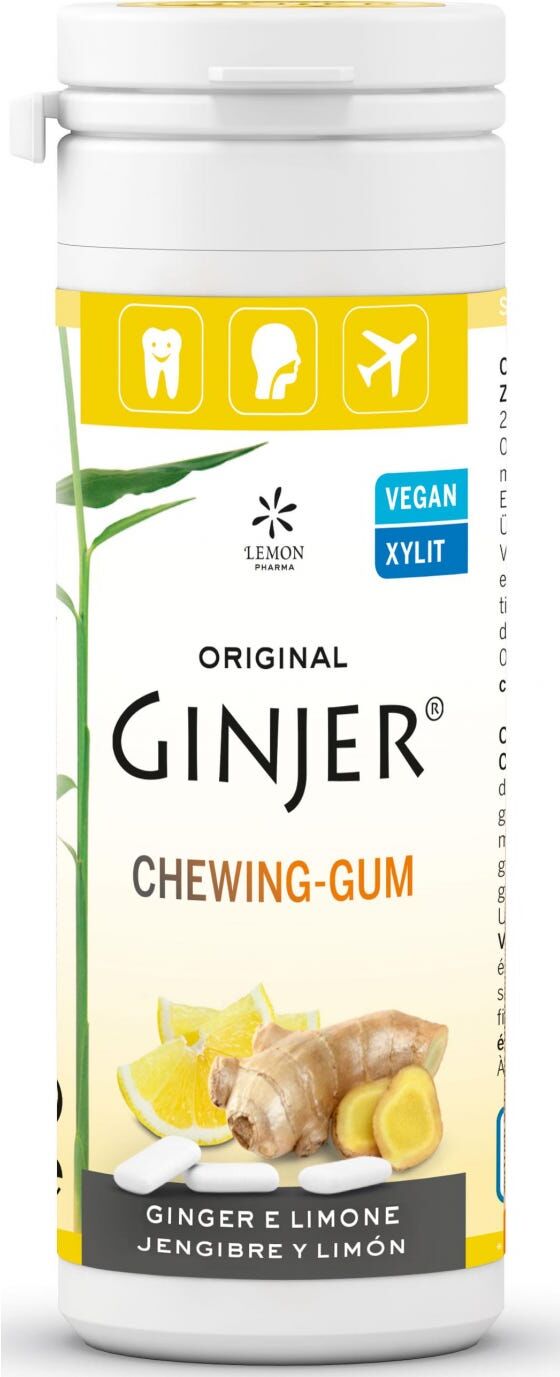 IncaRose Chicle Jengibre Limon 30G Lemon Pharma