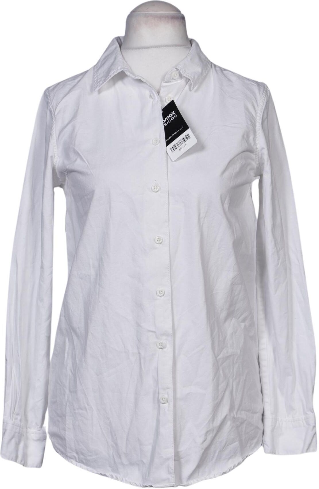 American Vintage Damen Bluse, Weiß, Gr. S, Baumwolle - Second Hand