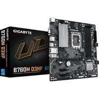 B760M D3HP, Mainboard schwarz/grau