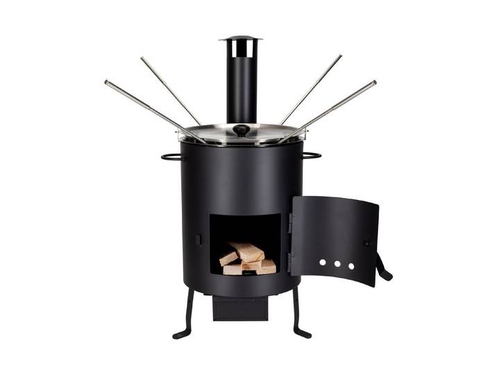 Nouvel Fondue- und Grillofen Gusto ⌀ 27 × 67 cm 5 l