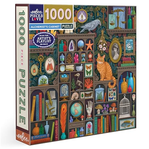 eeBoo Puzzel Alchemistenkast 1000 stukjes meerkleurig