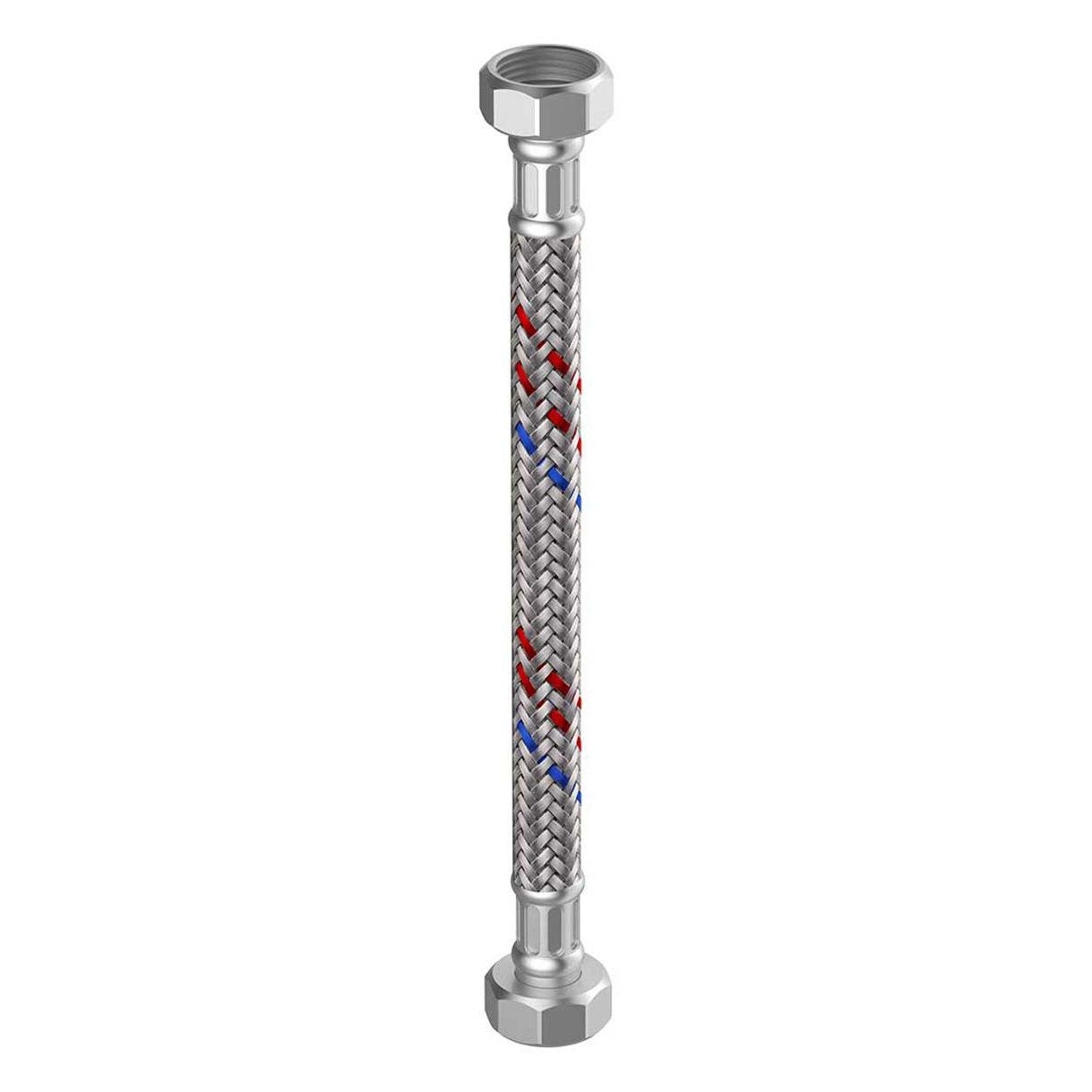 Flamco Silikon-Panzerschlauch 1x1 IG/IG, 25x1000mm, ED-geflecht (100 cm) (M5725.1234.100)