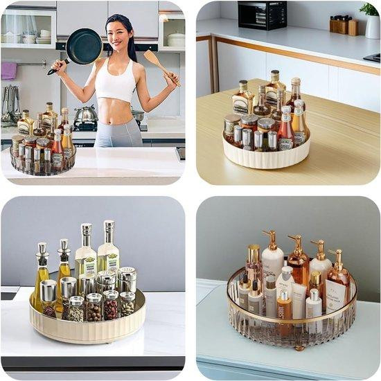 Famanu draaischijf Melkwit 27 cm keukenorganizer