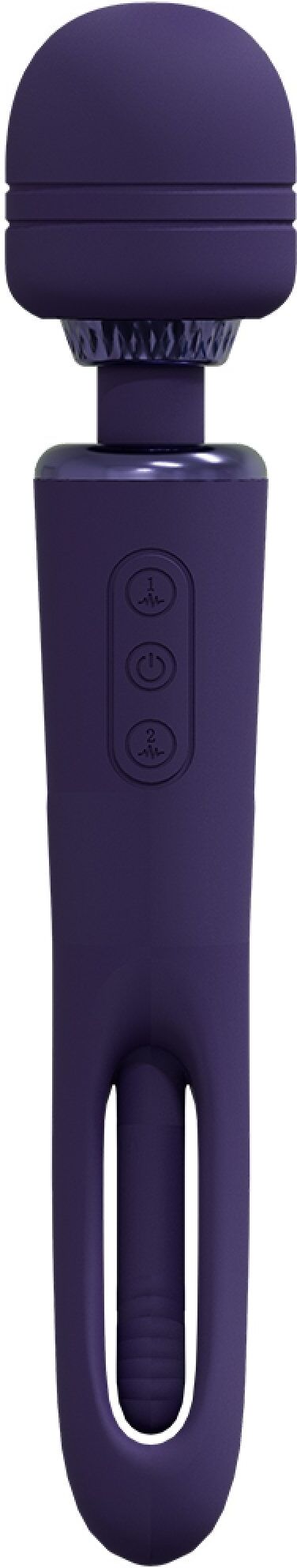 VIVE Double Wand avec Stimulation Point G - Kiku - Pourpre