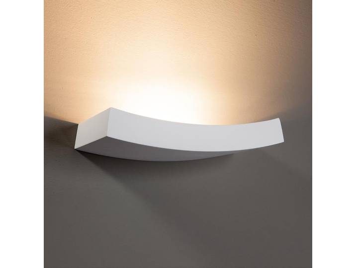 Leander Wandleuchte White - Lindby - Wohnzimmer - Modern - Gips / Ton - Mehrflammig