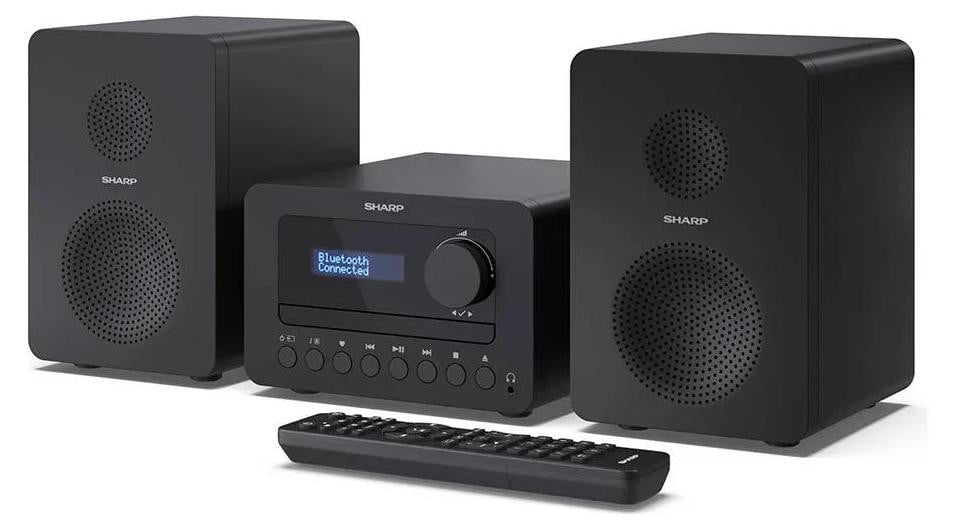 SHARP High-fidelity micro-systeem XL-B514(BK) met Bluetooth, CD-speler en FM-radio