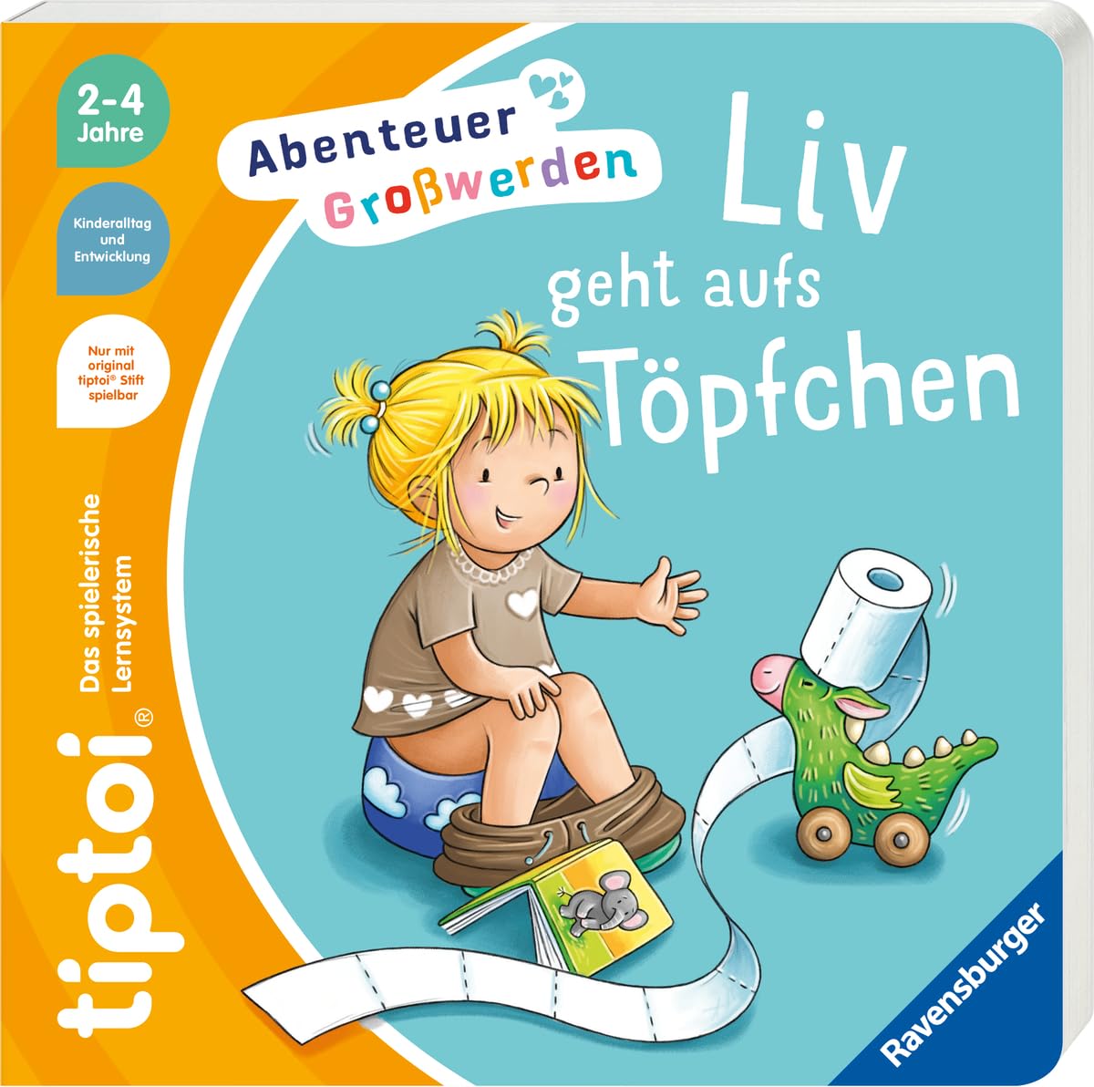Sandra Grimm - tiptoi® Abenteuer Großwerden - Liv geht aufs Töpfchen - Preis vom 06.10.2026 07:26:00 h
