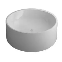 VitrA Istanbul Badewanne zylindrisch 160 cm Duo Maxi Beleuchtung Weiß Hochglanz,52990019000 52990019000